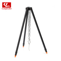 Outdoor large number Bonfire frame portable hanging pan bracket tripod Bonfire camping Supplies Barbecue Grill Camp Fire tripod