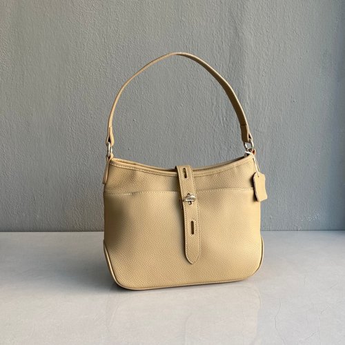 尾货~微瑕~亏本清仓头层togo牛皮小众设计实用休闲腋下包斜挎包 - 图0