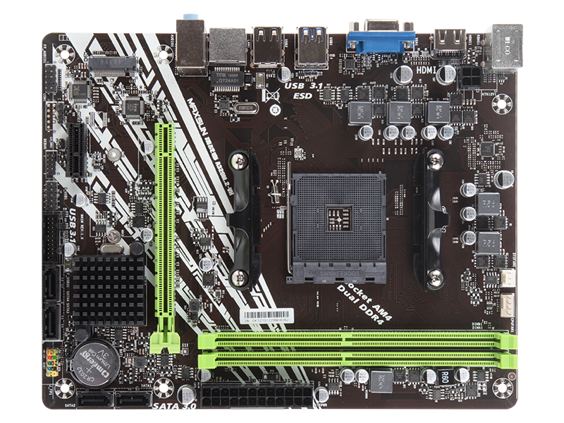 MAXSUN/铭瑄 挑战者A320M-VH M.2B350 B450主板12345代CPU不挑 - 图0