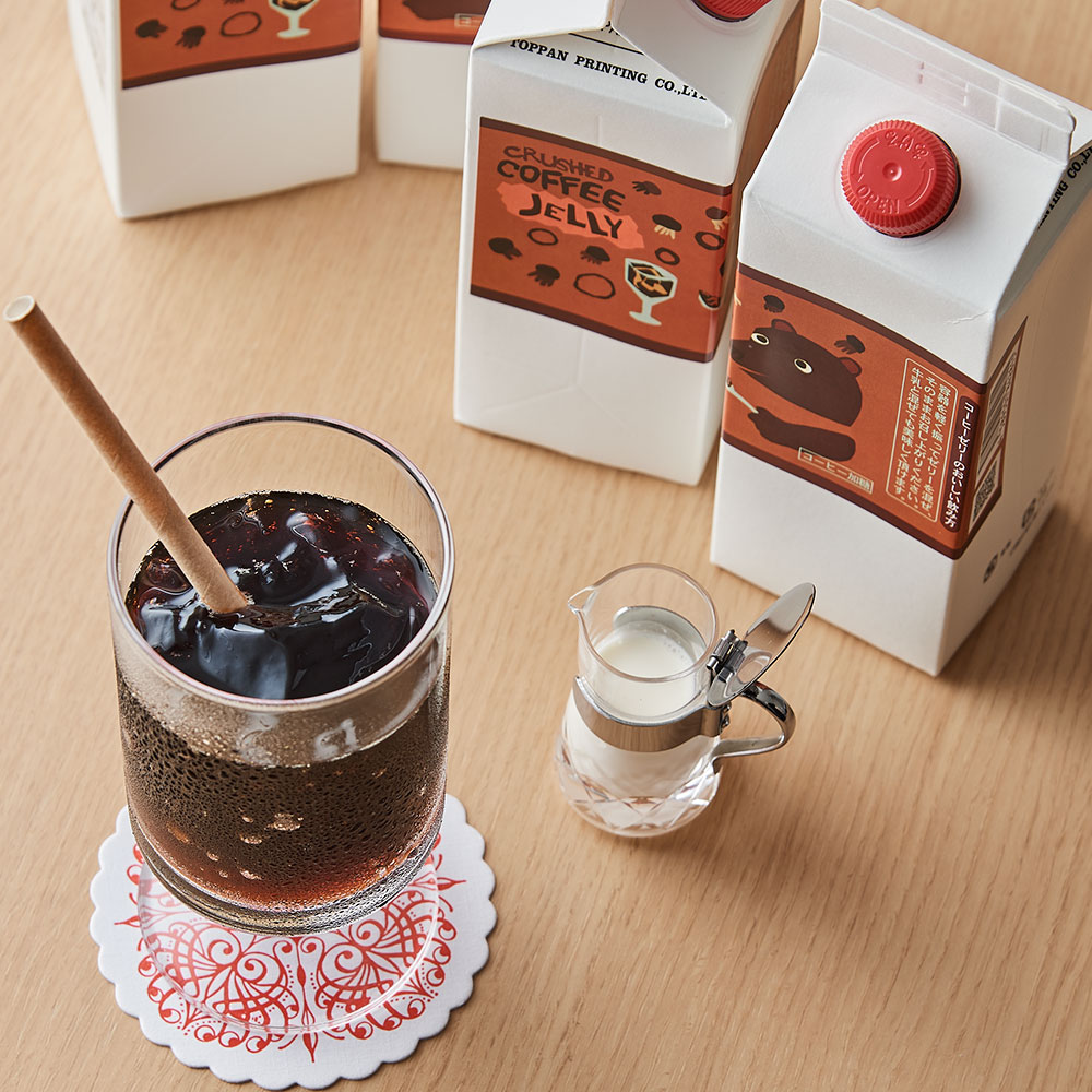 日本 北海道咖啡专门店 咖啡果冻（加糖）盒装 500g - 图0