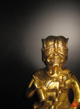 面然大士铜像焰口鬼王