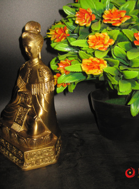 无生老母风水保平安纯铜佛像包邮