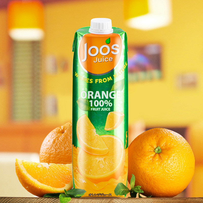 泰国进口Joos杰事橙汁1L芒果番石榴汁饮料鲜榨果汁网红饮品 - 图0
