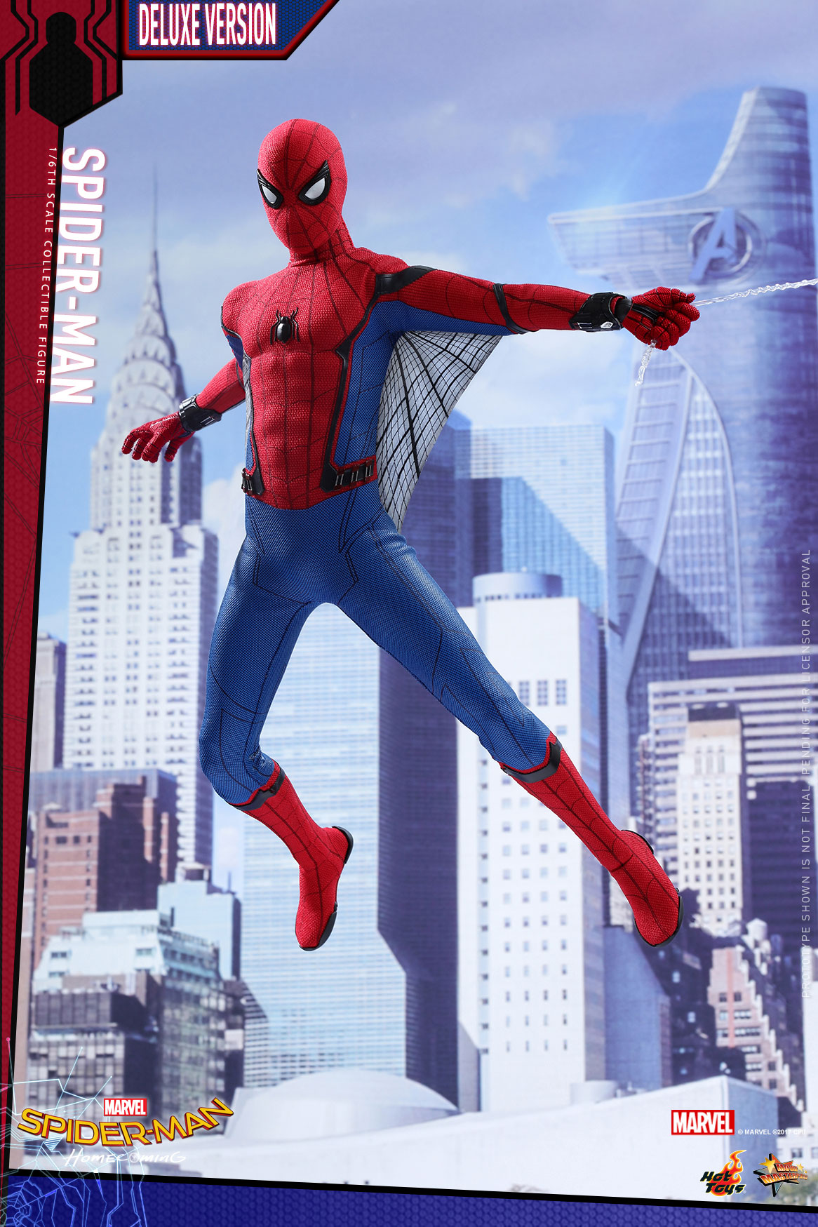 御宅手办正版现货 Hottoys  HT 1/6蜘蛛侠返校季  SpiderMan/蜘蛛 - 图0