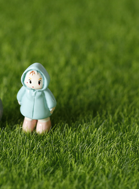 仿真假草皮微景观园艺装饰摄影道具创意植物造景假草坪可自行裁剪