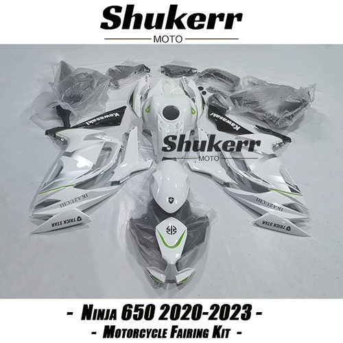 适用川崎忍者650 Ninja650 20-23款 全车外壳 车壳改色 版花定制 - 图0