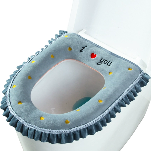 Туалет для домашнего использования, подушка, ручка с молнией, универсальная водонепроницаемая шайба на четыре сезона, популярно в интернете