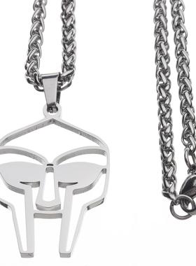 潮牌男女嘻哈个性情侣吊坠项链