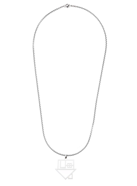The Neighbourhood Female Robbery Logo Pendant Chain Necklace