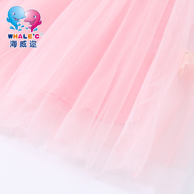 whale prime c海威迩女童公主裙子 海威迩连衣裙