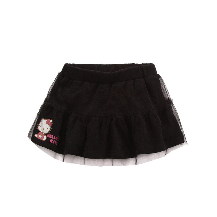 Hello Kitty可爱韩版宝宝女童纯棉网纱半身裙子百褶裙公主裙,淘宝优惠券,粉丝福利购,淘宝优惠卷