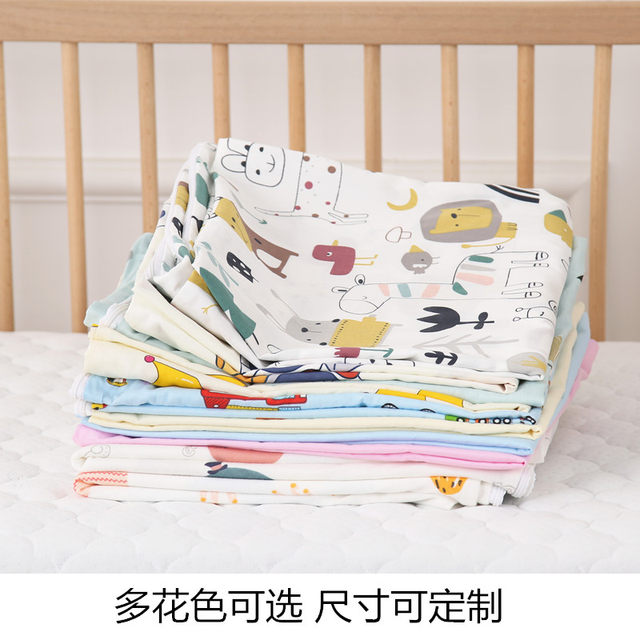 Pure cotton crib fitted sheet mattress cover pure cotton bedspread