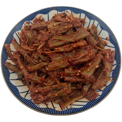 云南傣族腊腌菜德宏特产芒市勐戛腌菜老坛酸菜下饭泡咸菜1斤袋装 - 图3
