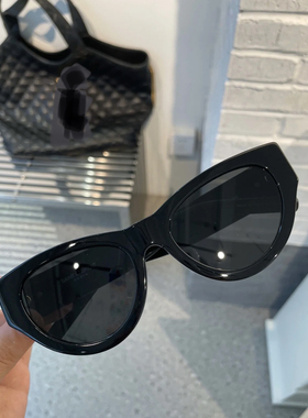 ROSE朴彩英猫眼墨镜M94防紫外线UV400小红书同款复古太阳镜2024新