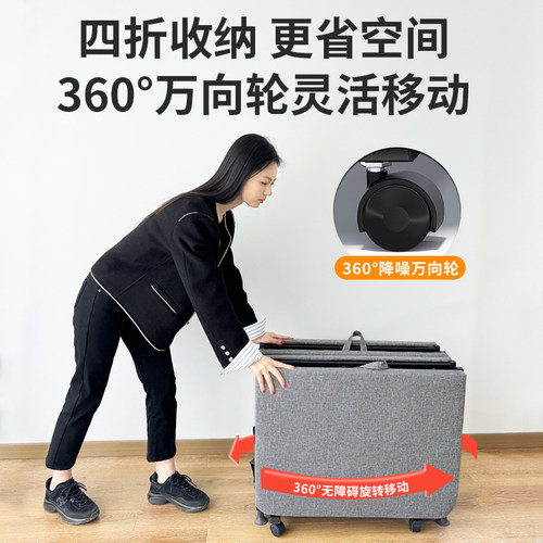 午憩宝午休折叠床单人床办公室午睡神器躺椅家用医院简易行军小床 - 图3