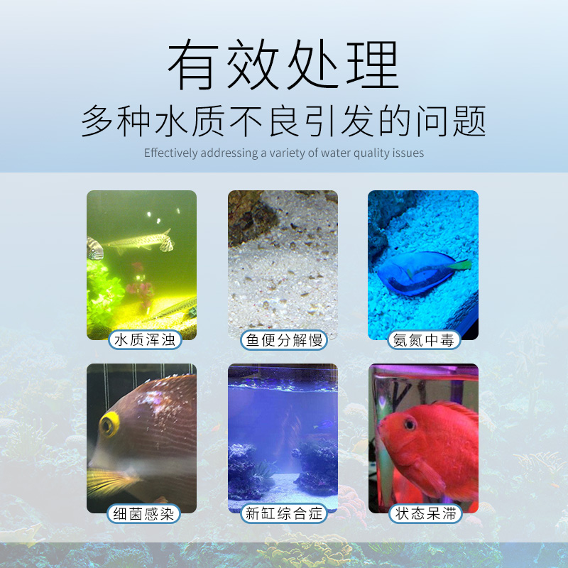 RUIFINE 瑞丰 硝化细菌 海水缸珊瑚缸活性复合菌淡水海水通用水族