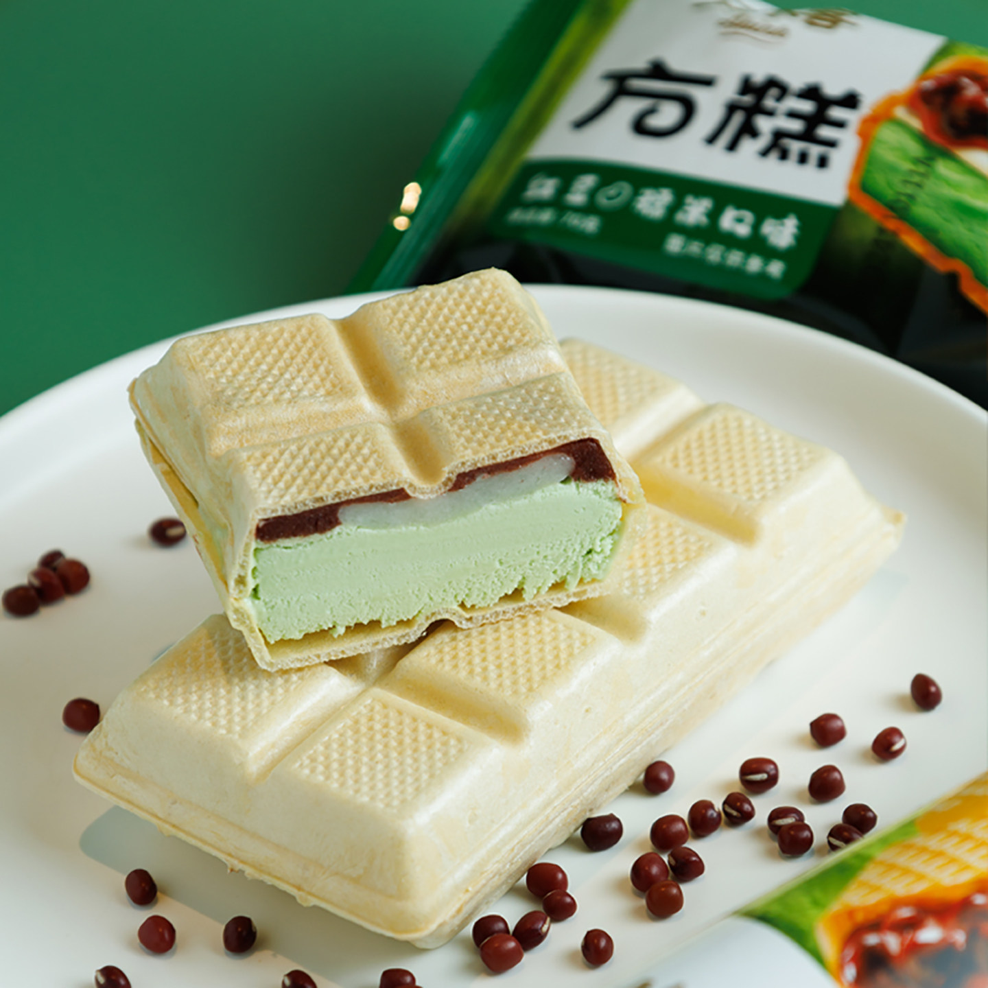 2026新品5支 五常大米方糕冰淇淋艾冰客红豆草莓糯米威化雪糕批发,淘宝优惠券,粉丝福利购,淘宝优惠卷