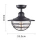 Glass sun room special chandelier outdoor pavilion light
