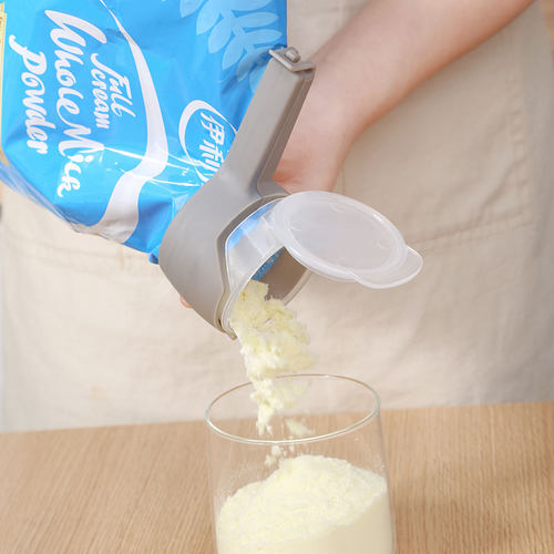 食品袋密封夹大号出料嘴零食封口夹瓶盖式出料口食物带嘴封口神器 - 图1