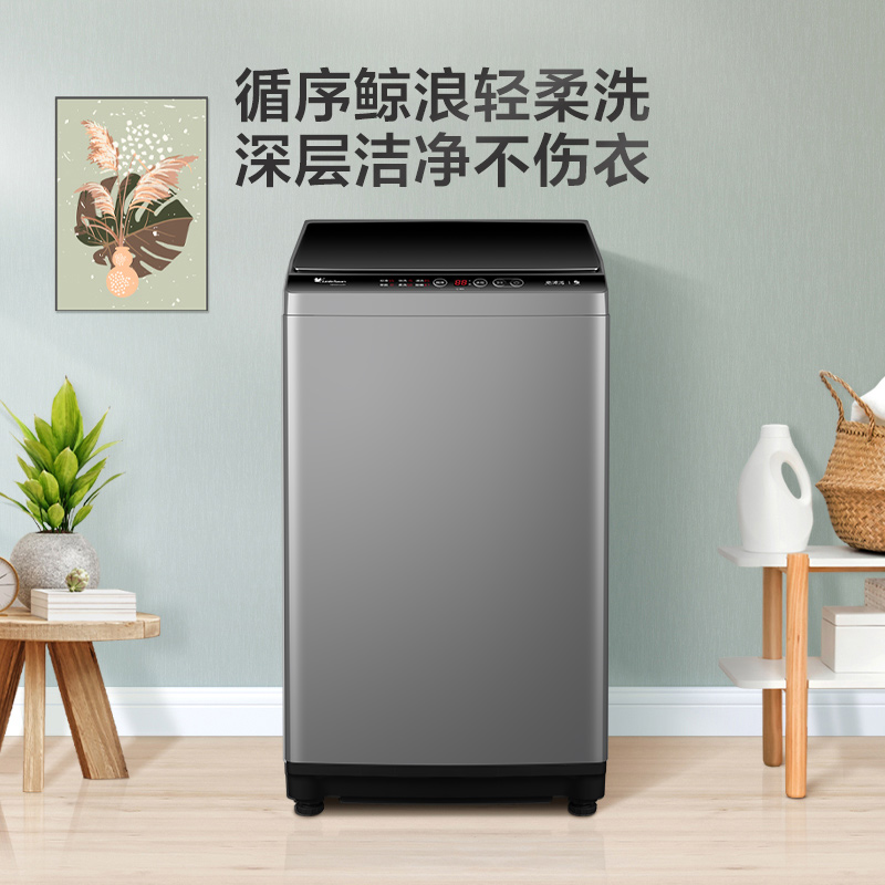 小天鹅官方旗舰10kg波轮洗衣机全自动租房家用洗脱一体 TB100V23H - 图0