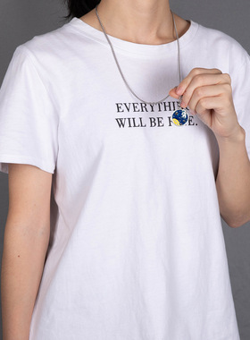 星空钛钢宇航员INS饰品项链