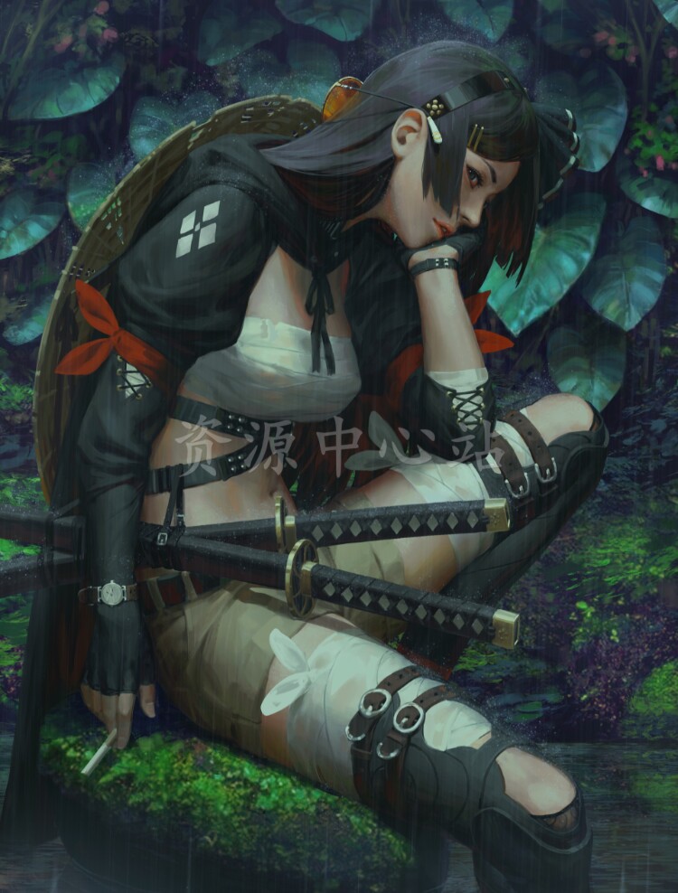 新加坡画师guweiz绘画作品 插画图集素材 cg游戏角色参考资料资源