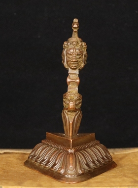 铜普巴金刚杵降魔杵密宗法器