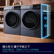 Siemens 10+10KG official household drum ultra-thin washing machine washing and drying set 1U00
