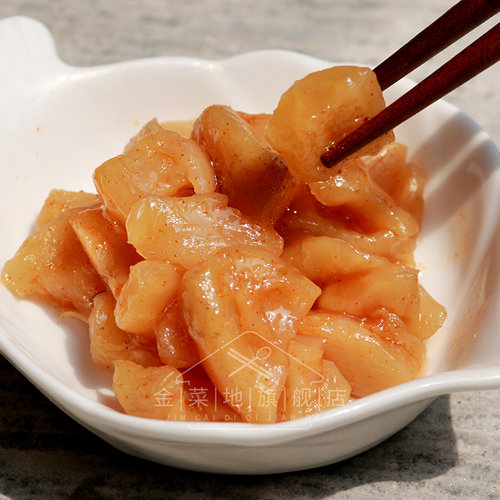 金菜地五香萝卜辣腌萝卜条酸菜泡菜酱菜咸菜拌面安徽特产150g袋装 - 图1