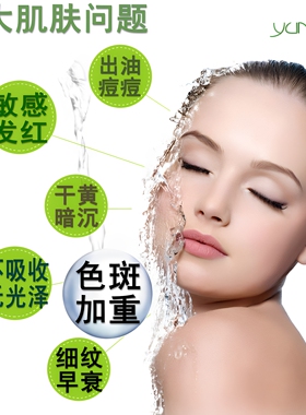韩国尹姬红珊瑚净透瓷肌养肤隔离乳补水轻薄保湿防护亮肤乳正品