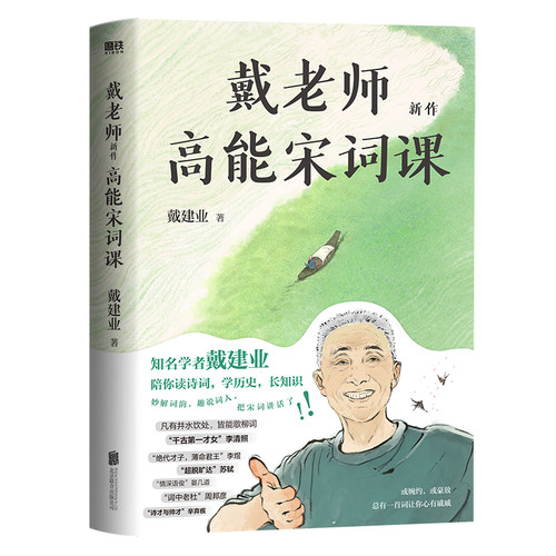 戴老师高能宋词课+戴老师高能唐诗课+戴老师魔性诗词课共3册  网红教授戴建业著火遍 的唐诗课内容 系统整理外全新内容诗歌诗词书 - 图0