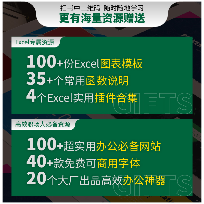 正版和秋叶一起学Excel第2版 2020新版函数公式大全表格制作教程office办公软件教程书籍新手学电脑wps数据处理零基础入门计算机-图2