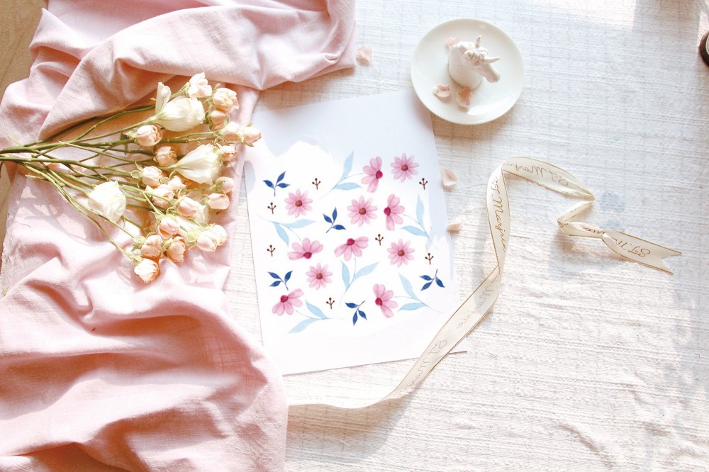 一纸繁花 简单好看的水彩画入门 画画自学零基础 水彩画临摹画册绘画书籍 手绘飞乐鸟工作室教程画集水粉画书插画范本水彩教材线稿,淘宝优惠券,粉丝福利购,淘宝优惠卷