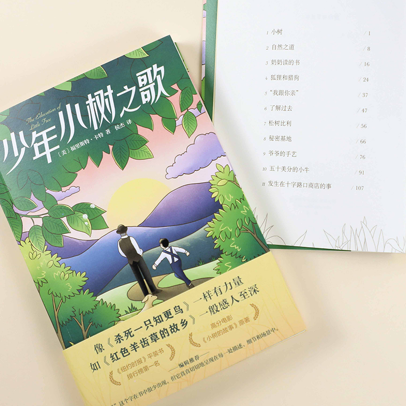 少年小树之歌 外国儿童文学作品 小树的故事电影原著 三四五六年级阅读课外书老师推 荐成长励志读物8-10-12周岁亲情友情心灵启蒙 - 图3