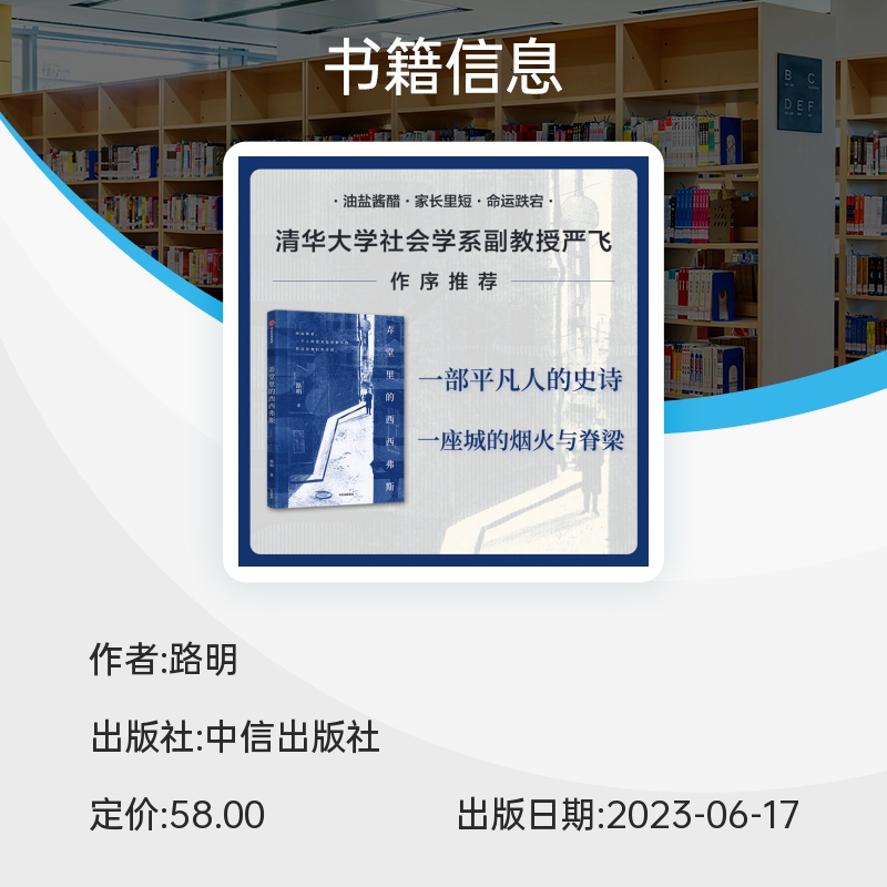 官方正版 弄堂里的西西弗斯 路明著 关于上海百姓的真实故事 非虚构写作者 《名字和名字刻在一起》《出小镇记》作者 畅销书排行榜 - 图2