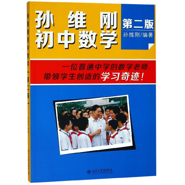 孙维刚初中数学(第二版) 七八九年级教辅 数学的基本解题思路北京大学出版孙维刚 初中通用数学 数学教材中学教辅思维训练789