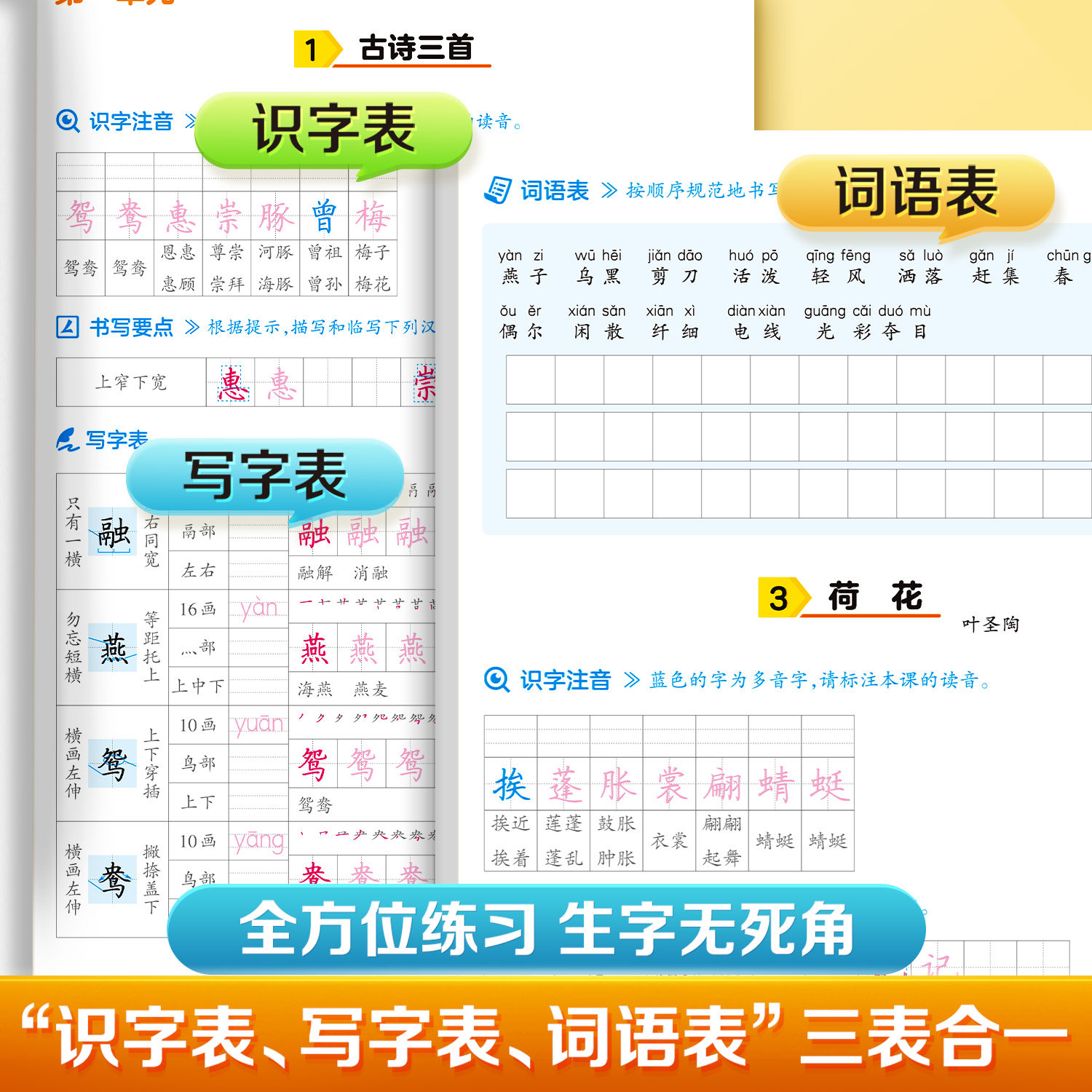 2025春练字帖同步写字课课练小学一二三年级四五六年级小学生上册下册语文正楷书人教版生字描红本天天练华夏万卷硬笔书法暑假作业