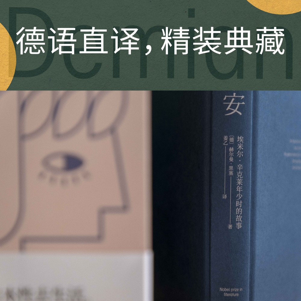 德米安 埃米尔辛克莱年少时的故事诺贝尔文学奖得主黑塞代表作德文直译翻译家姜乙继悉达多人类群星闪耀时后新作外国小说 - 图3