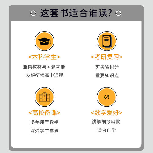 普林斯顿数学三剑客普林斯顿微积分读本+概率论读本+数学分析读本全套3册数学与生活数学科普入门书籍微积分入门高数微积分-图2