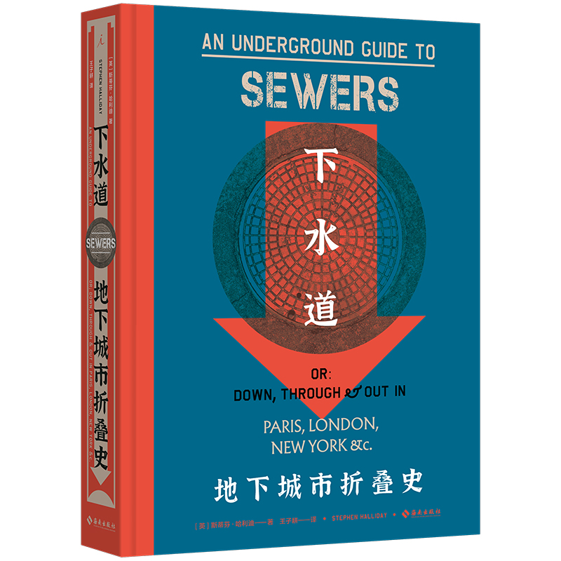 下水道：地下城市折叠史 病玫瑰系列 斯蒂芬·哈利迪 著 为下水道著书立传，400幅图像档案 病玫瑰 见证疯狂 理想国 - 图0