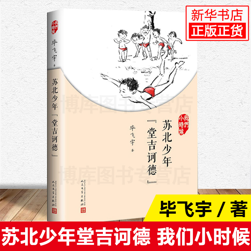 【现货正版】苏北少年堂吉诃德 我们小时候系列毕飞宇散文集朗读 童年回忆校园成长小说青春文学作品集随笔家长孩子共读畅销书籍