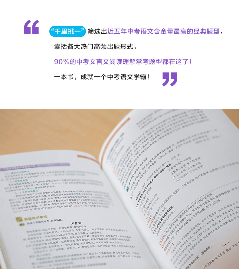 【任选】学而思秘籍专项突破初中七八九年级语文现代文文言文阅读专项突破数学物理化学压轴题几何题通用版初中一二三年级专项训练 - 图2