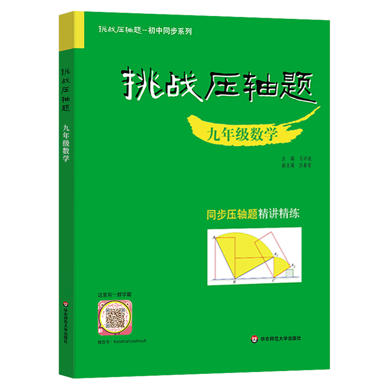 挑战压轴题七八九年级初一二三上下册同步压轴题练习册基础知识大全举一反三初中789压轴题辅导同步复习资料书初中数学竞赛 - 图2