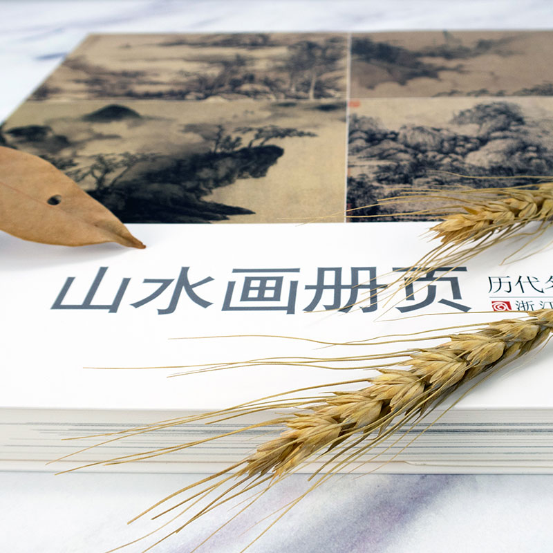 山水画册页 历代名家册页粹编 192幅水墨写意青绿山水作品集 宋代团扇小品至近现代沈周虚谷四王四僧恽寿平八大山人等国画临摹画册 - 图0