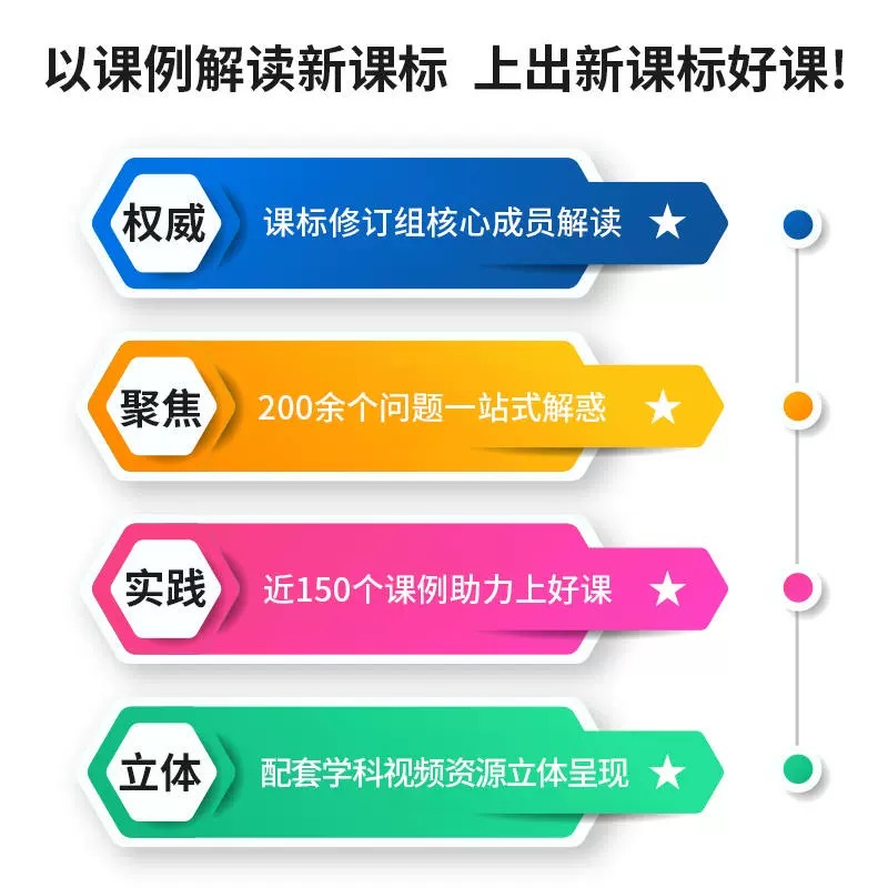 义务教育课程标准2022年版课例式解读小学语文数学英语新课标初中语文数学英语物理课程标准道德与法治体育与健康科学案例式解读-图1