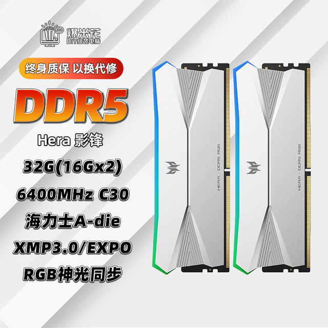 Acer Ice Blade c28 ddr5 shadow front glare 6000/6400/8000 16gx2 24gx2 desktop memory