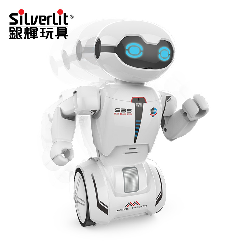 silverlit银辉遥控跳舞智能平衡训练机器人儿童玩具礼物Macro Bot - 图1