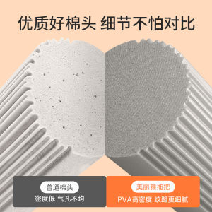 美丽雅海绵拖把家用一拖新款2025吸水免手洗对折式胶棉挤水地拖净