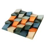 S Трехмерный оригинальный троянский мозаичный телевизионный диван Фоновая стена висящая картина