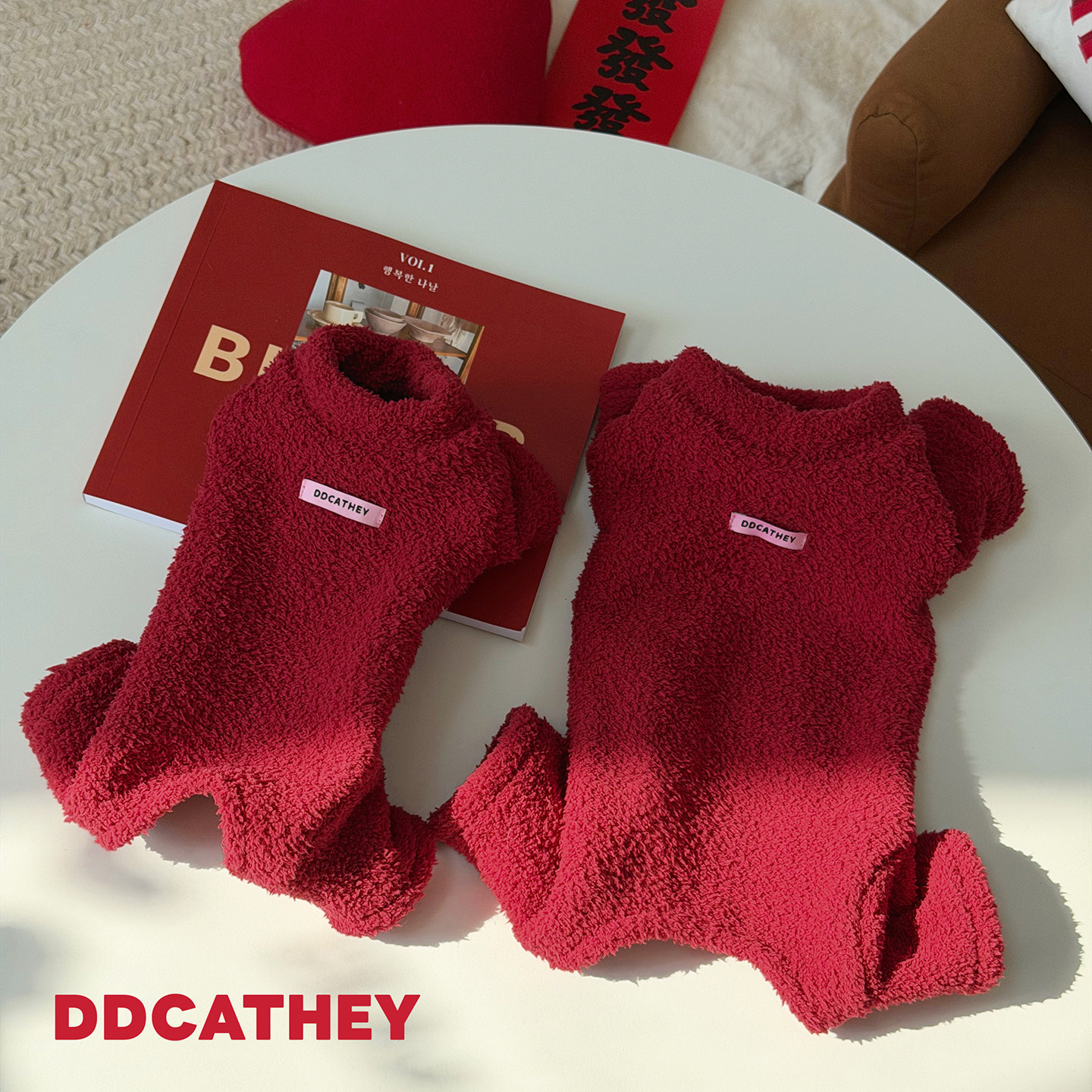 袋袋猫 升级高弹双面绒!宠物四脚棉衣 马尔泰比熊狗狗冬宠物衣服,淘宝优惠券,粉丝福利购,淘宝优惠卷